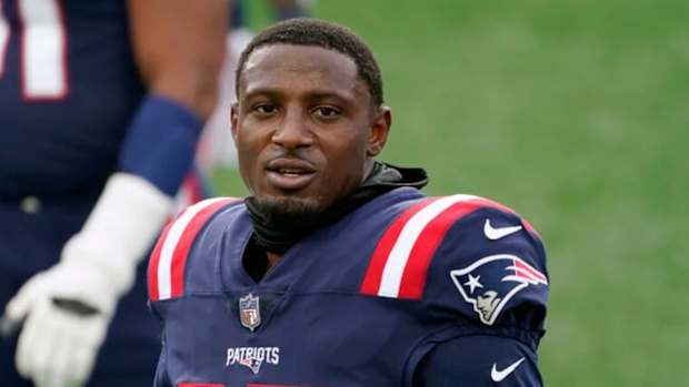New England Patriots cornerback J.C. Jackson.